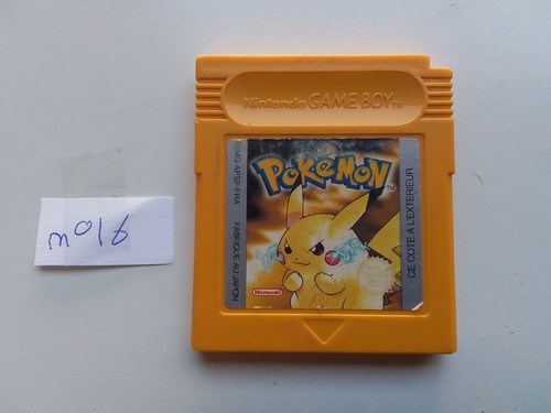 Pokémon version jaune sur - jaune,
