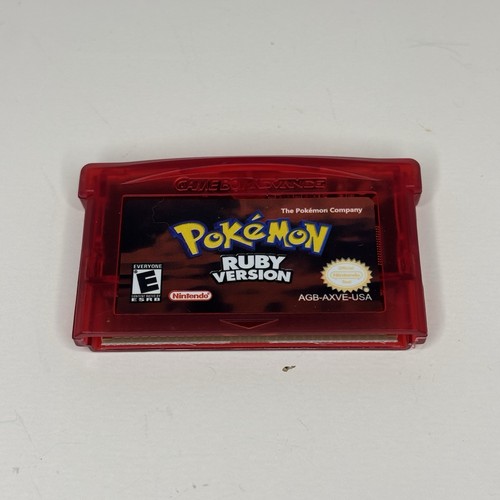 Pokémon ruby version - ruby,