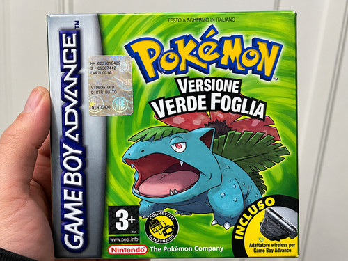Pokemon verde foglia - verde, gba