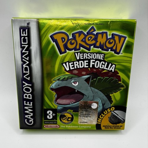 Pokémon verde foglia - verde, gba