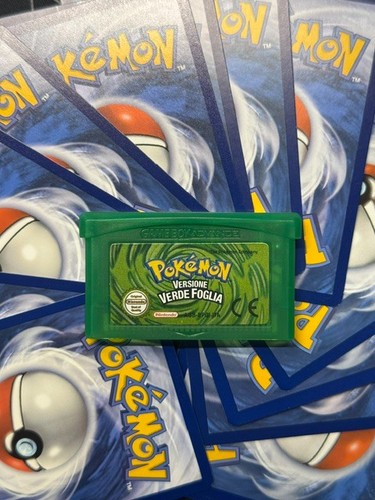 Nintendo pokemon verde foglia - pokemon,