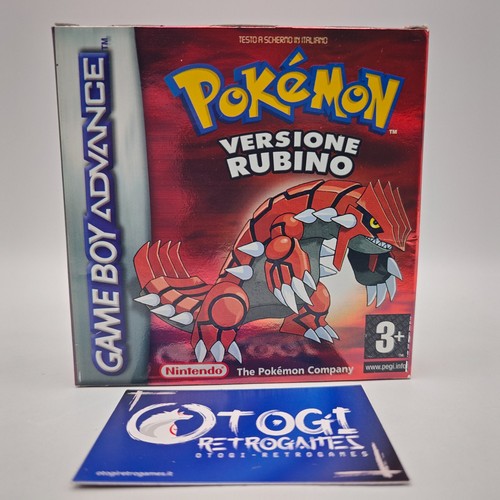 Pokemon versione rubino gba - pokemon,
