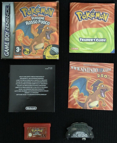 Pokemon versione rosso fuoco - pokemon,