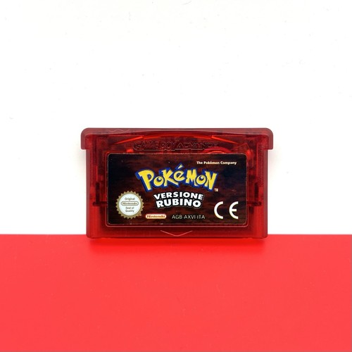 Pokemon rubino gba originale - rubino,