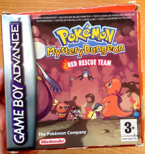 Pokémon mystery dungeon - dungeon, red