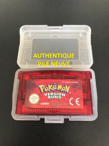 Pokemon version rubis game boy - rubis,