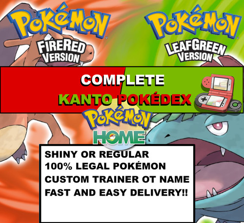 Pokedex kanto completo - kanto,