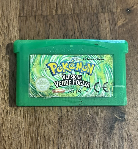 Pokemon verde foglia italiano - pokemon,