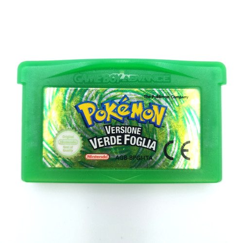 Pokemon verde foglia gameboy - pokemon,