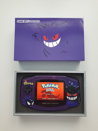 Gba console gengar pokemon - gba, box