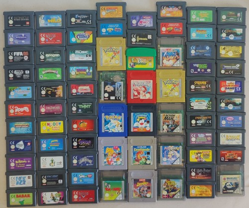 Original gameboy cartridges - gameboy,