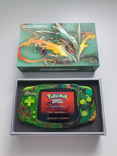 Console gba rayquaza pokemon - console,
