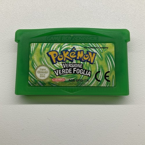 Pokemon verde foglia gba - verde,