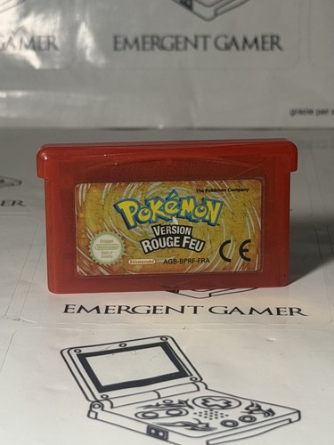 Pokemon version rouge feu - pokemon, game