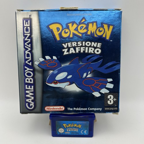 Pokemon zaffiro con scatola - zaffiro,