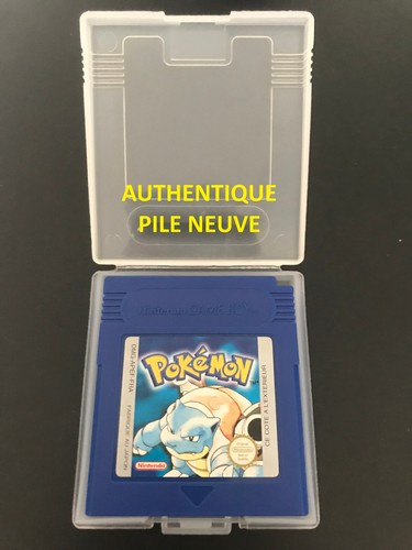 Pokemon version bleu game boy - game,